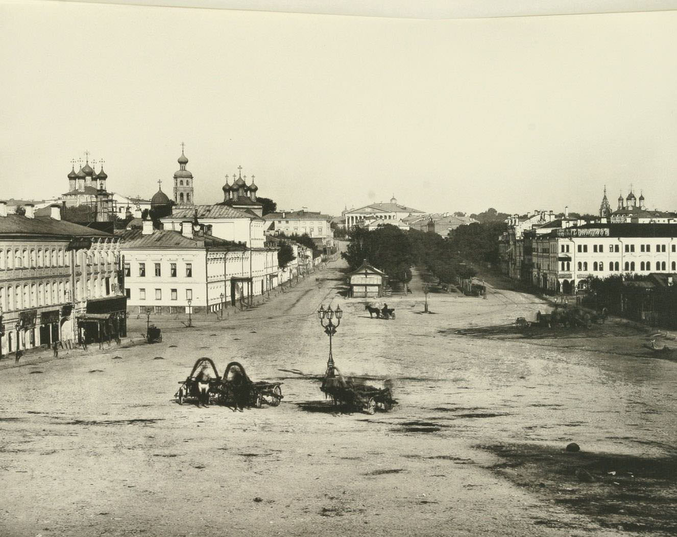 View Adjacent to Petrovsky Boulevard, 1880s.