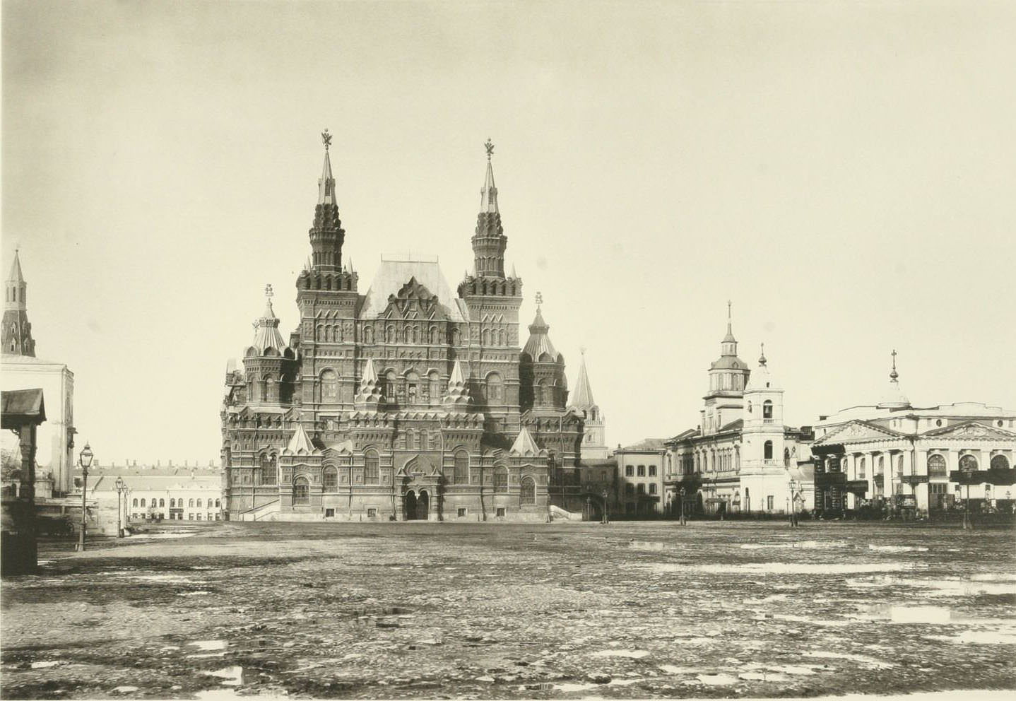 Historical Museum on the Red Square, 1880s.