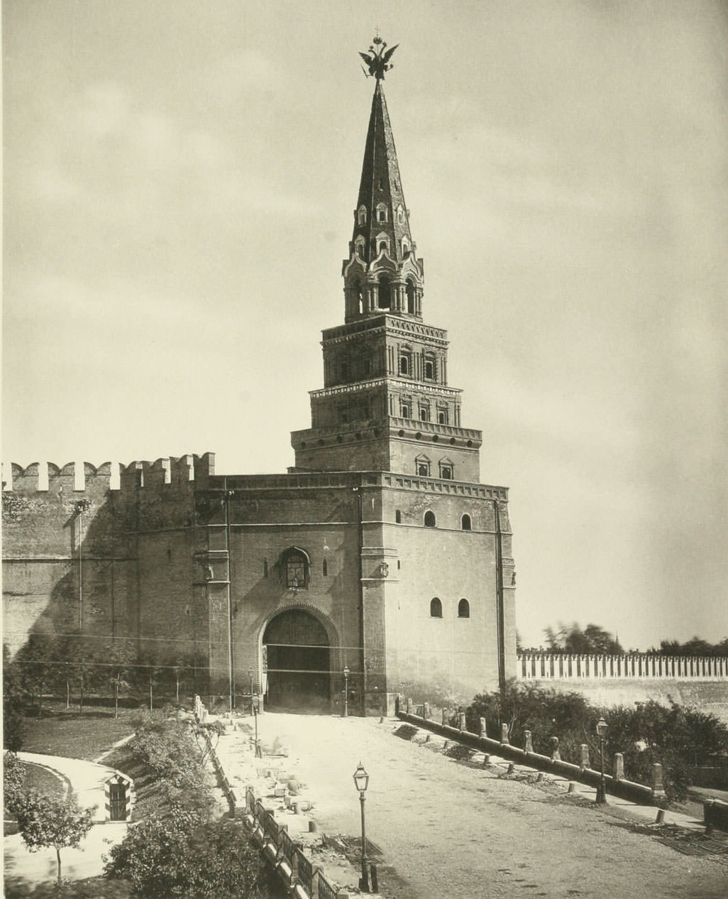 Borovitsky Gate, 1880s.
