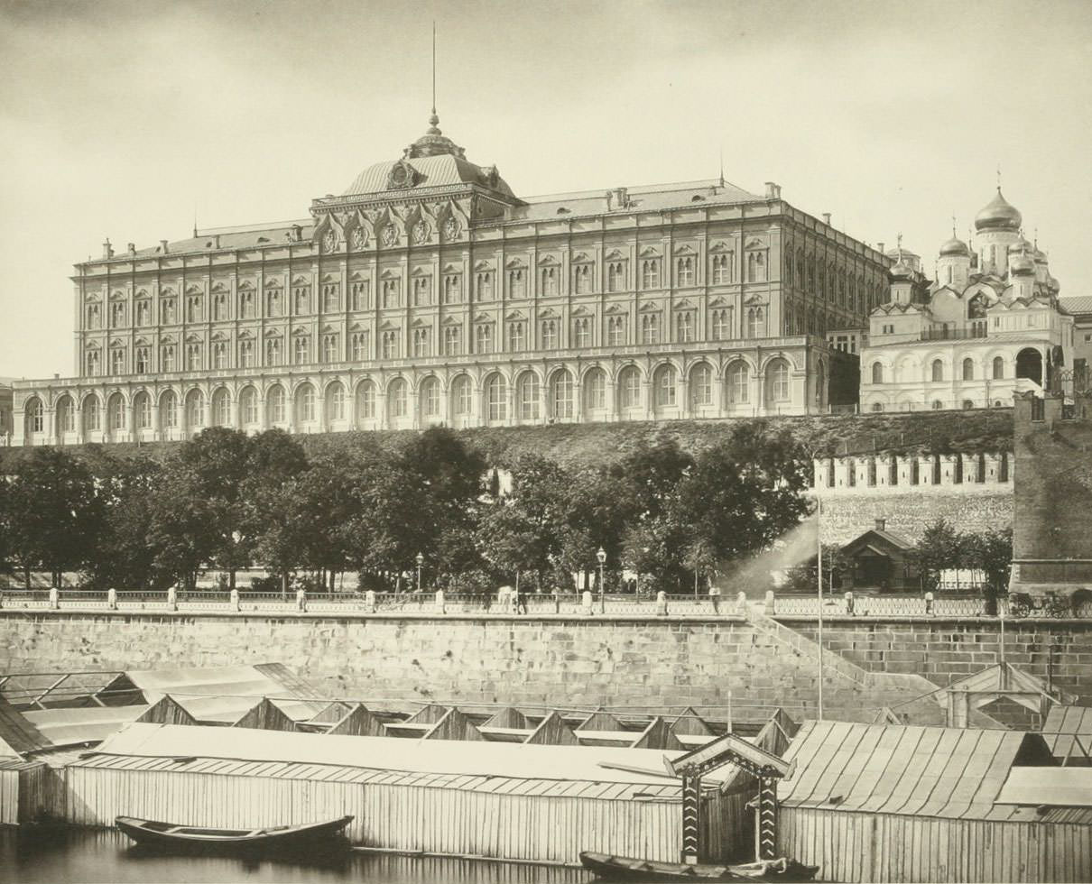 Kremlin Yard, 1880s.