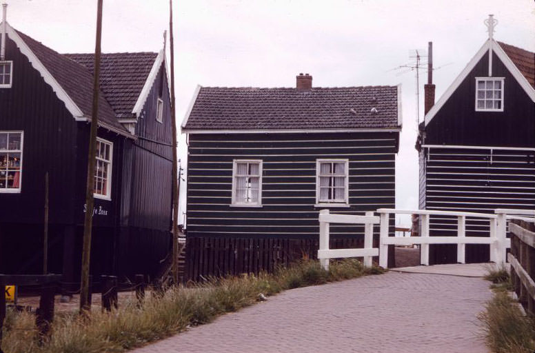 Marken Island houses, 1961