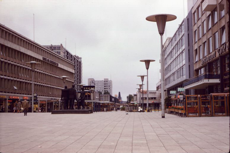 Stadhuisplein, Rotterdam, 1961