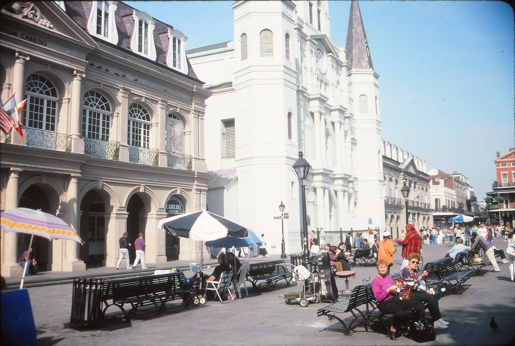 Jackson Square, French Quarter, New Orleans, 1990s