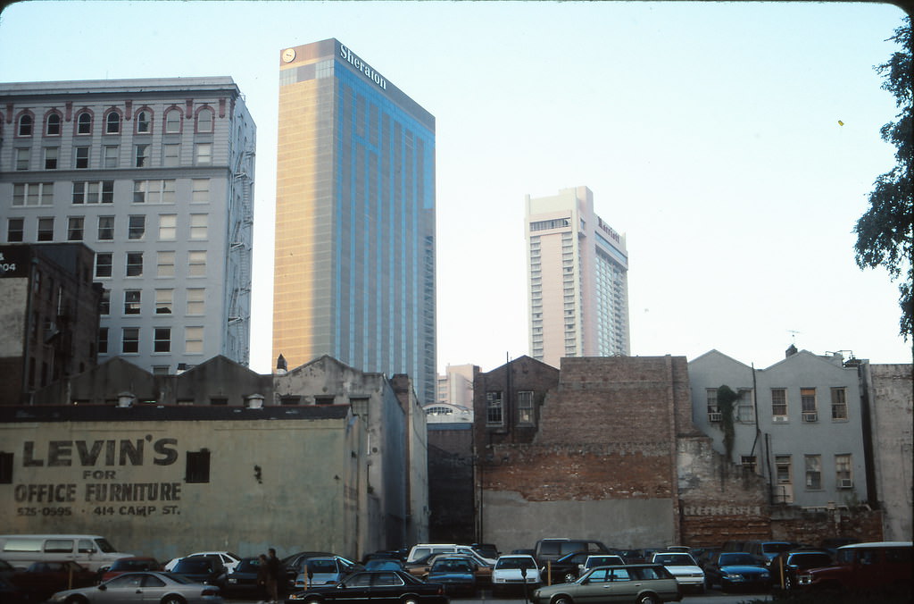 New Orleans Cityscape, 1990s