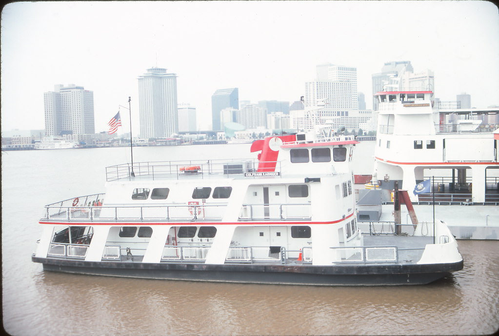 Downtown New Orleans from Algiers Point, 1990s