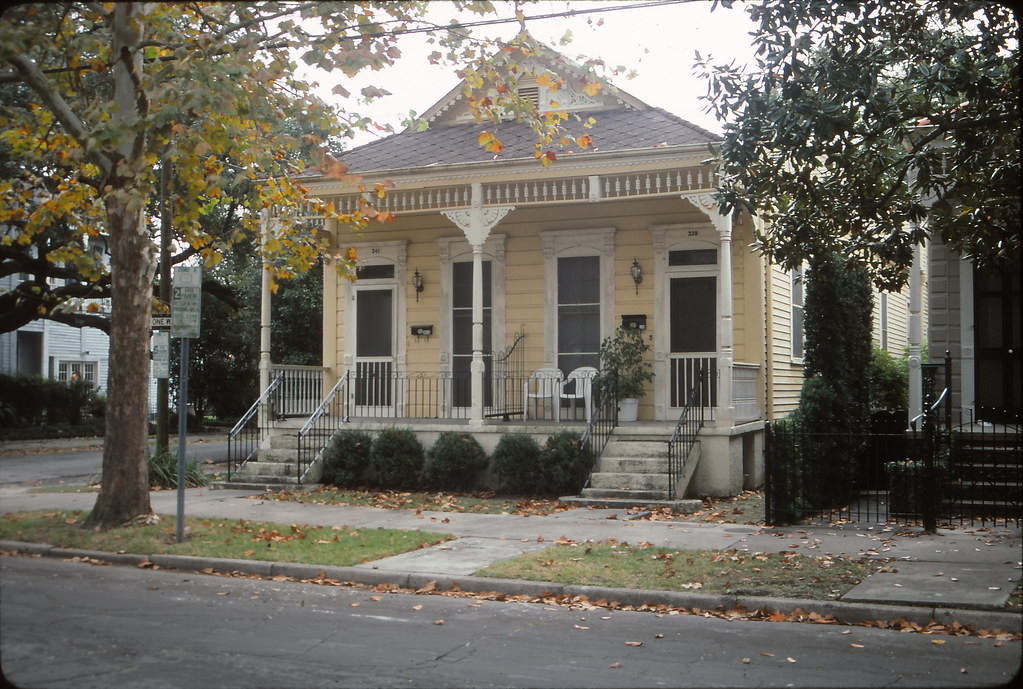 Home on Delaronde Street, near Algiers Point, New Orleans, 1990s