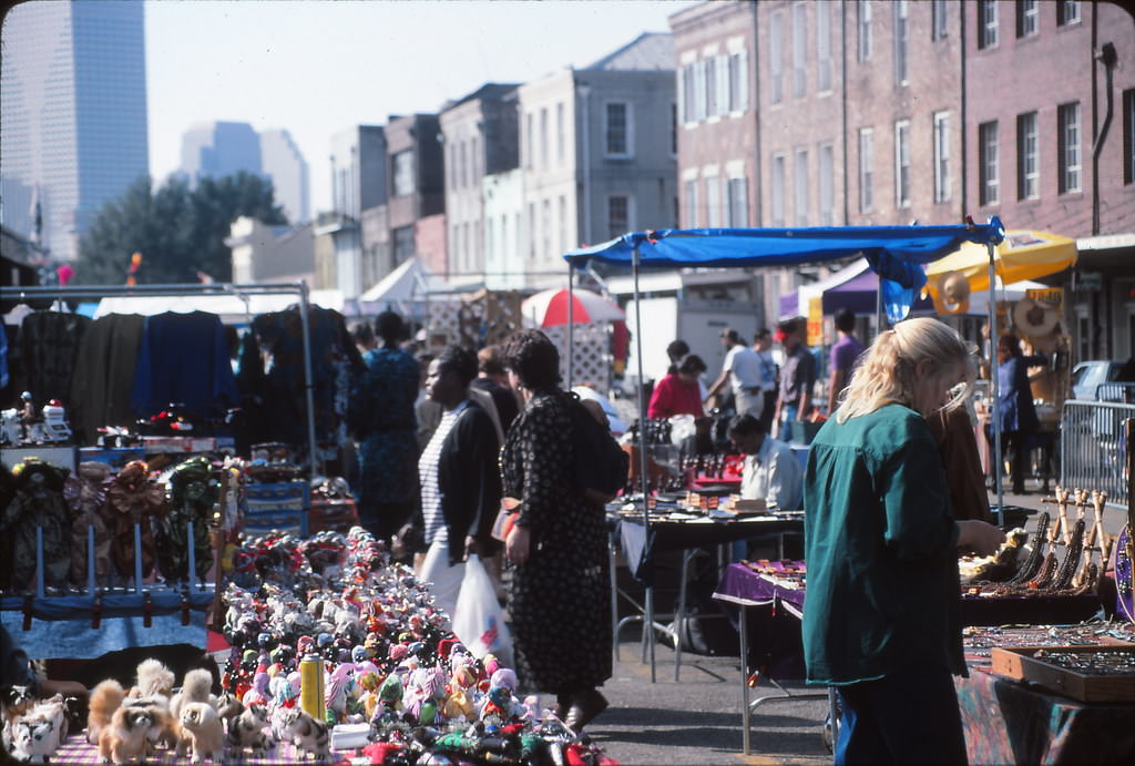 French Market, French Quarter, New Orleans, 1990s