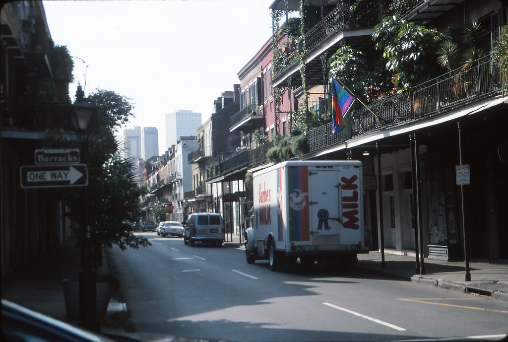 French Quarter (Barracks at Decatur Street), New Orleans, 1990s