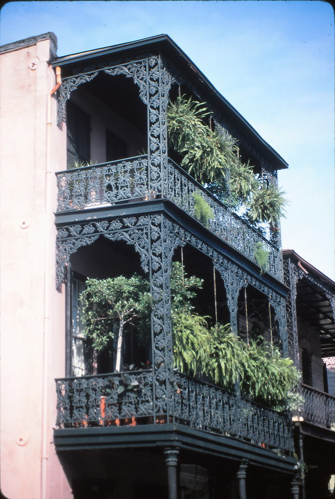 French Quarter Balcony, New Orleans, 1990s