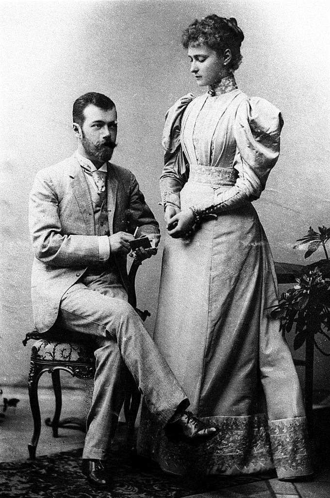 Nicholas II Alexandrovich and Alexandra Feodorovna.