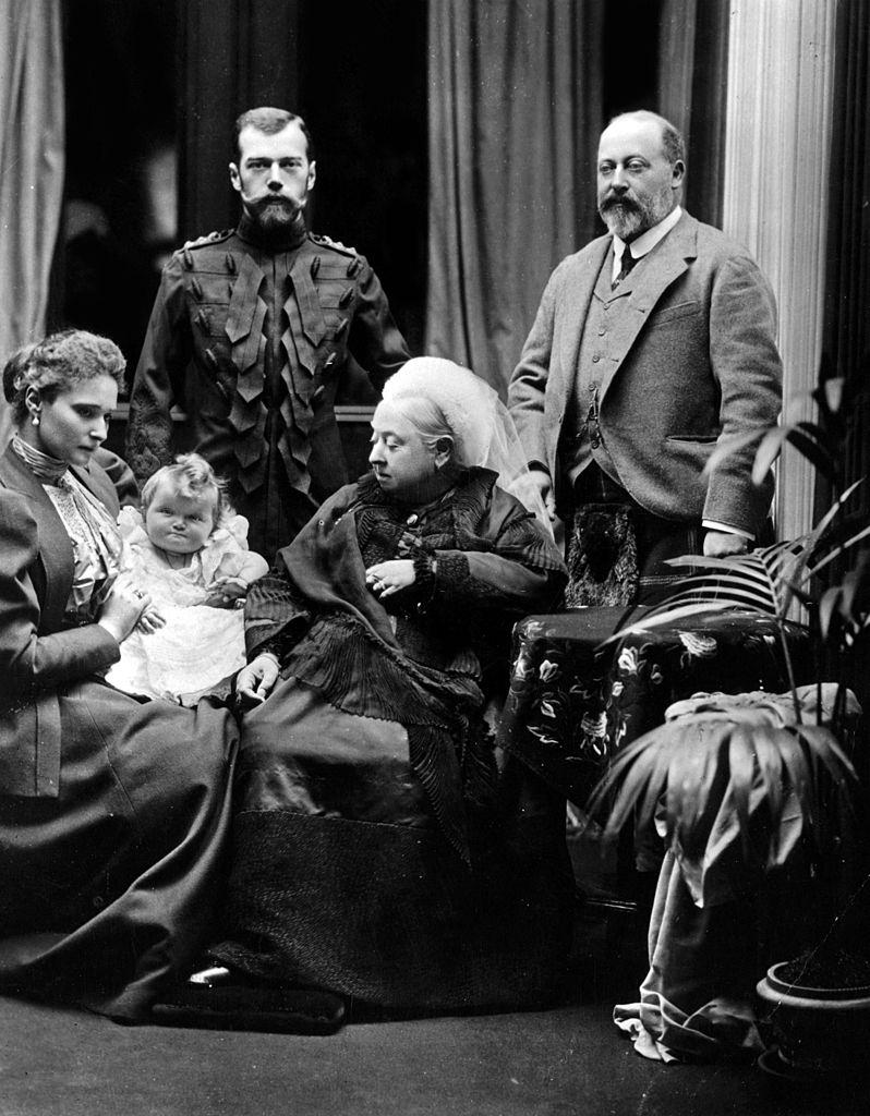 Queen Victoria and Tsar Nicholas II.