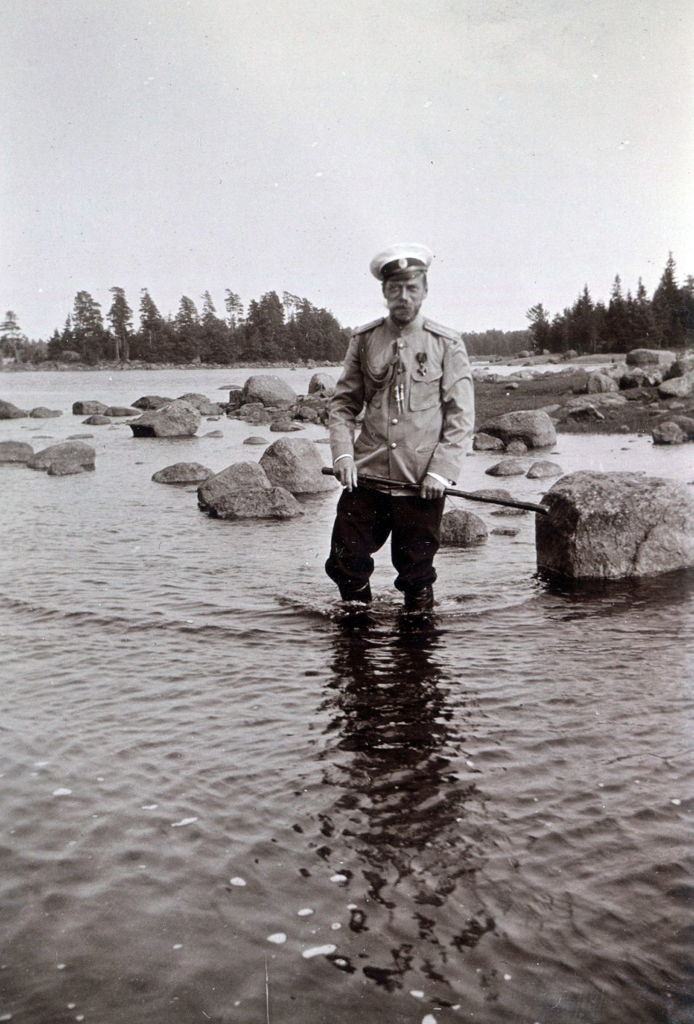 Nicholas II during his exile, 1912.