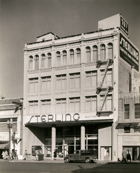 Sterling Furniture, west side of Broadway between 17th and 19th Streets, 1940s