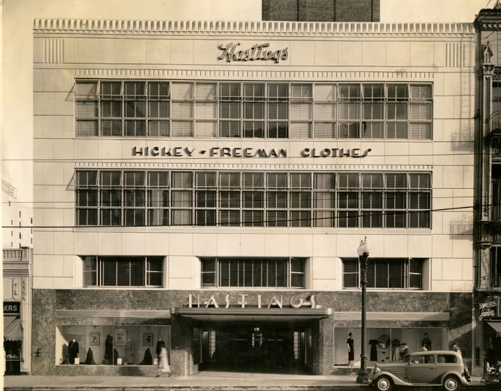 Hastings building, east side of Broadway between 15th and 16th Streets in ...