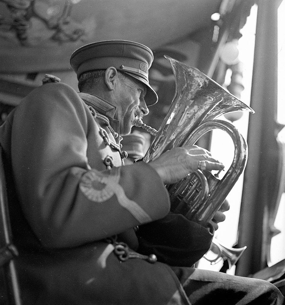 Musicians in Fun Fair, 1935.