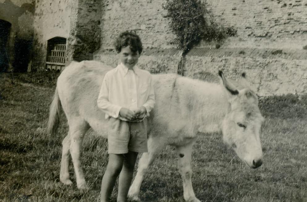 Historical Photos of People Enjoying Donkey Rides on the Beach from the Early 20th Century