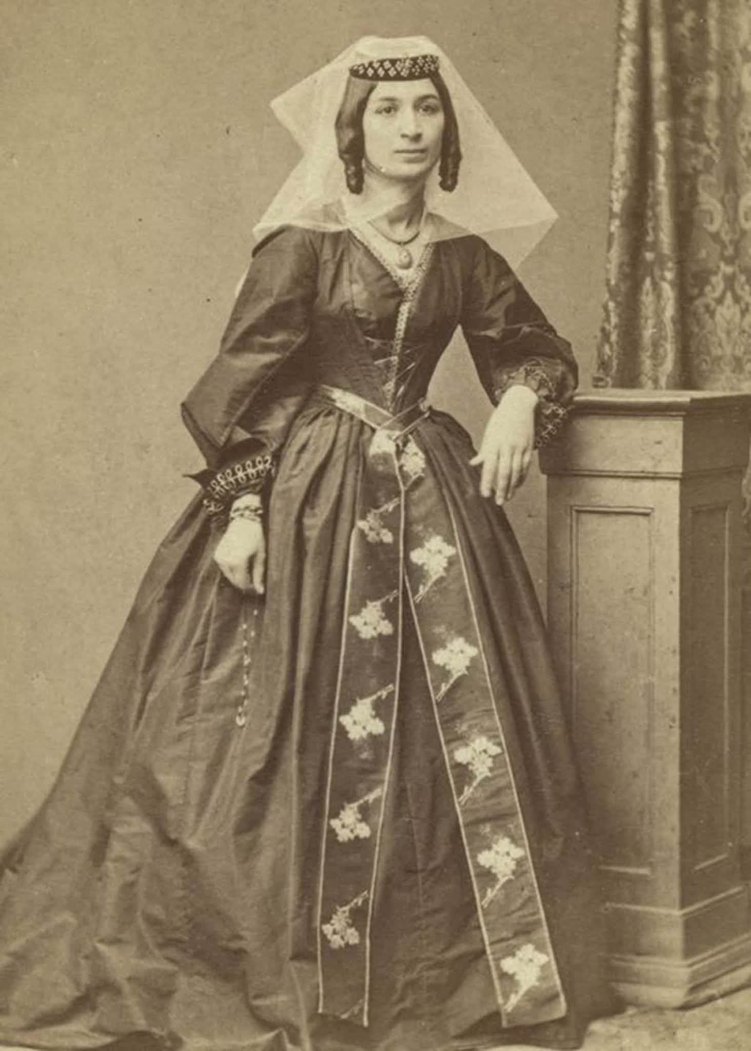 A Georgian woman.