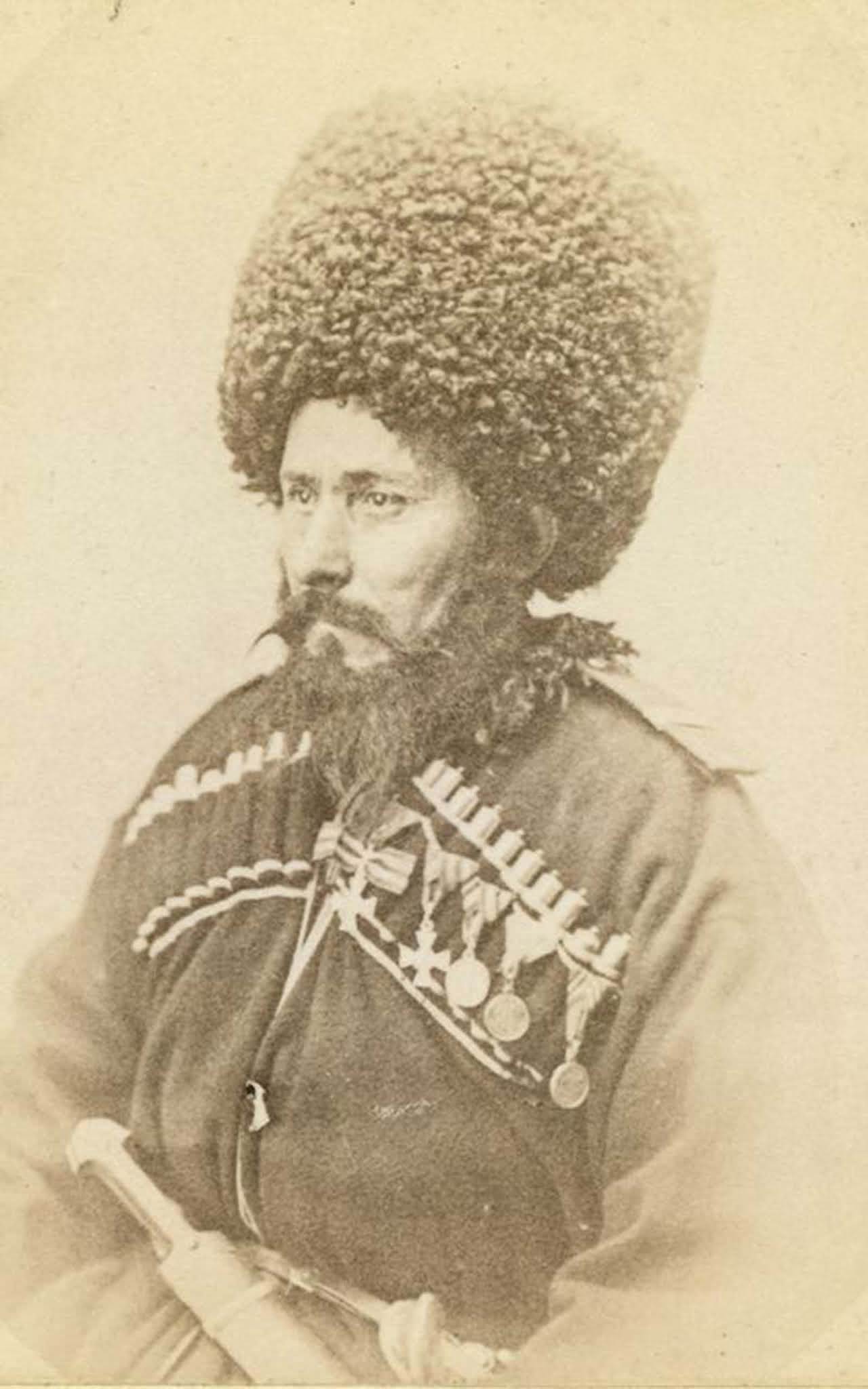 A Dagestani mountaineer.
