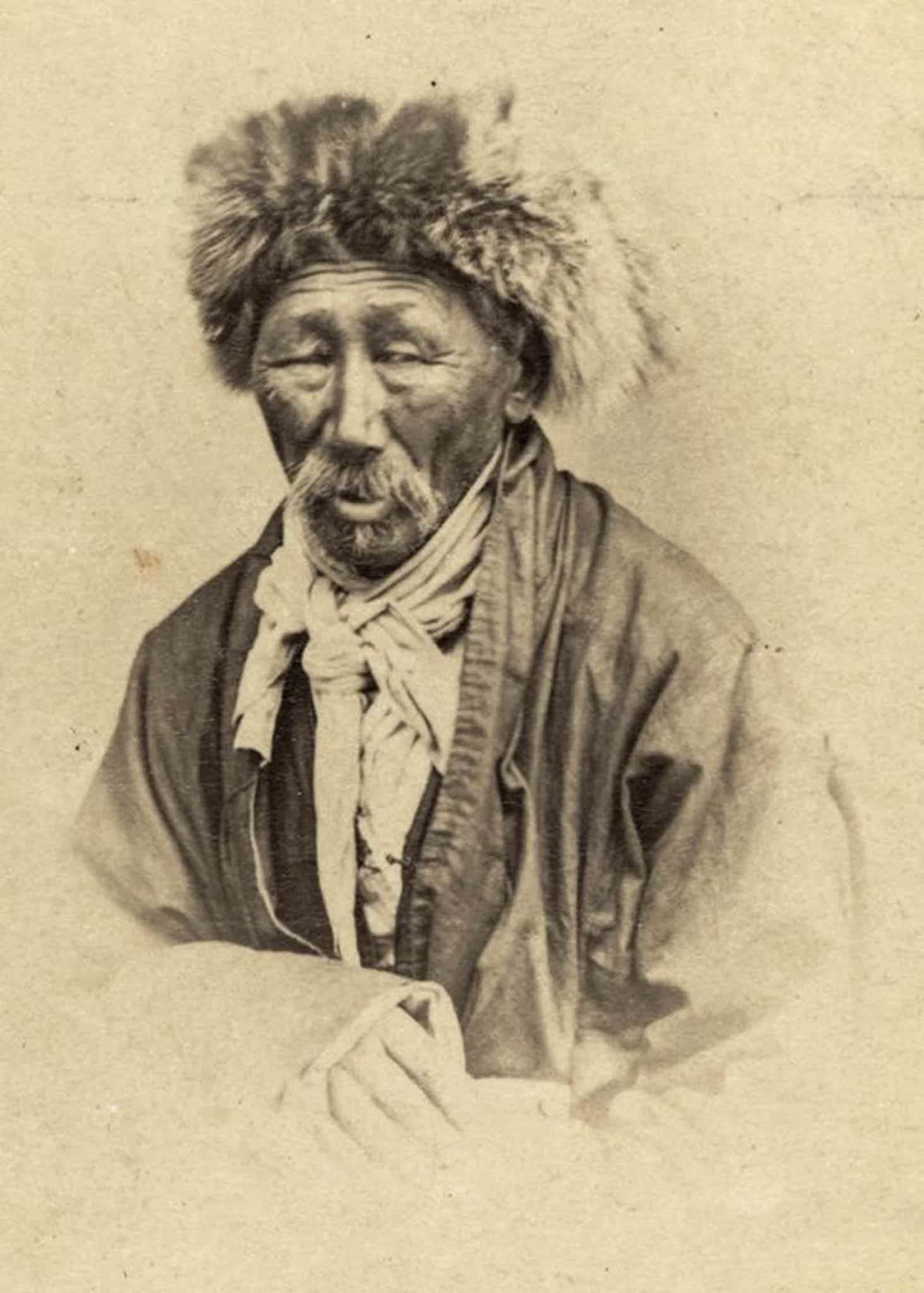 A Kazakh or Burut man.