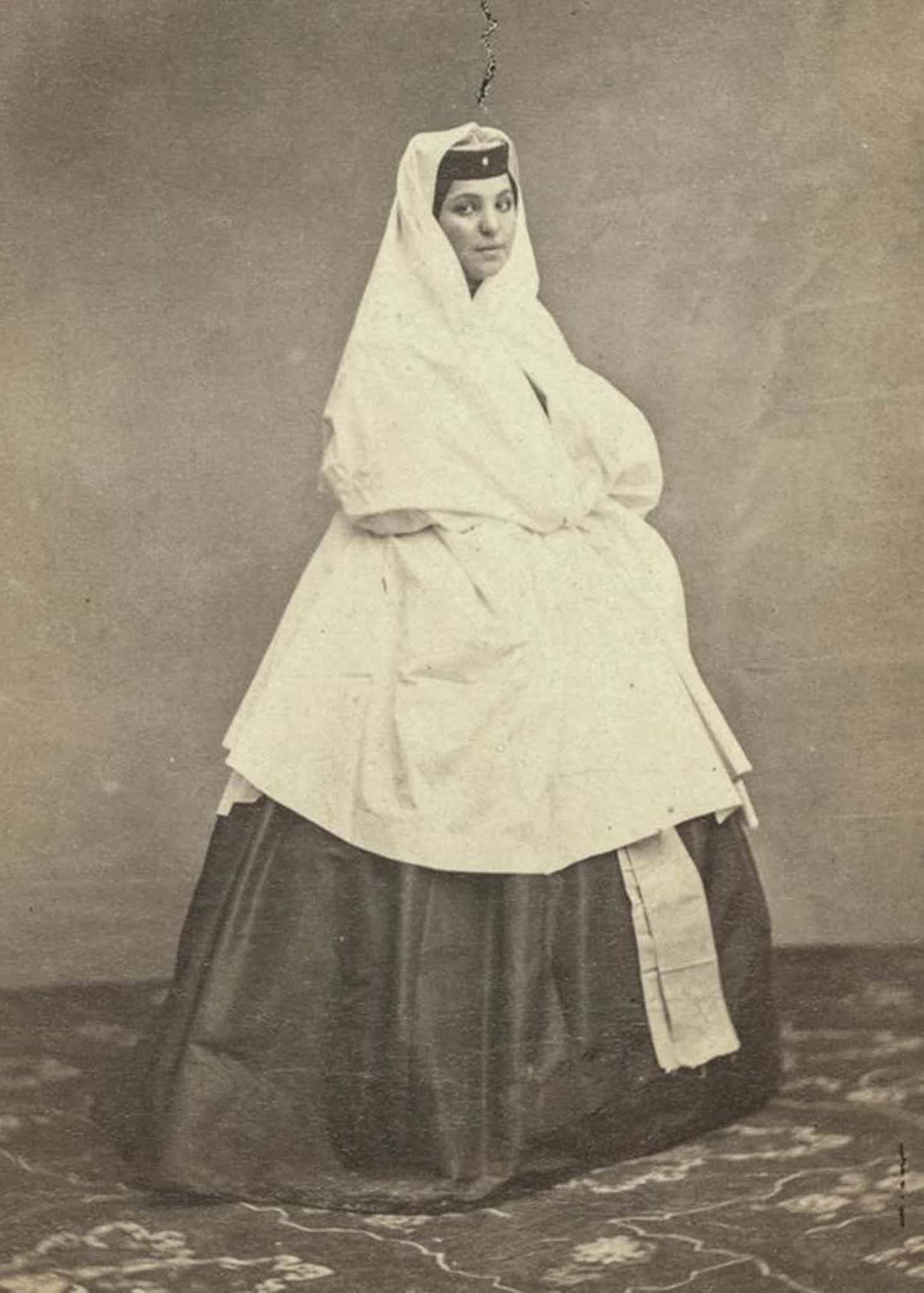 A Georgian woman.