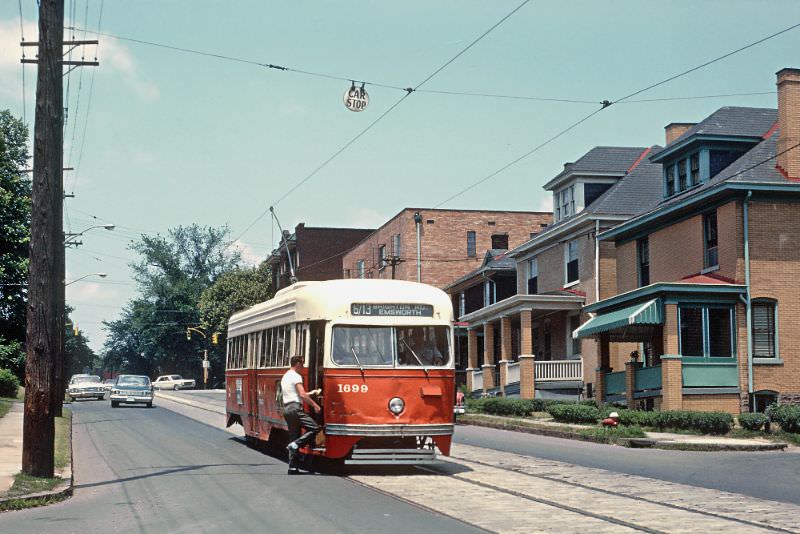 Brighton Road - Emsworth on Brighton Road at Corons St., Pittsburgh, PA on June 27, 1965