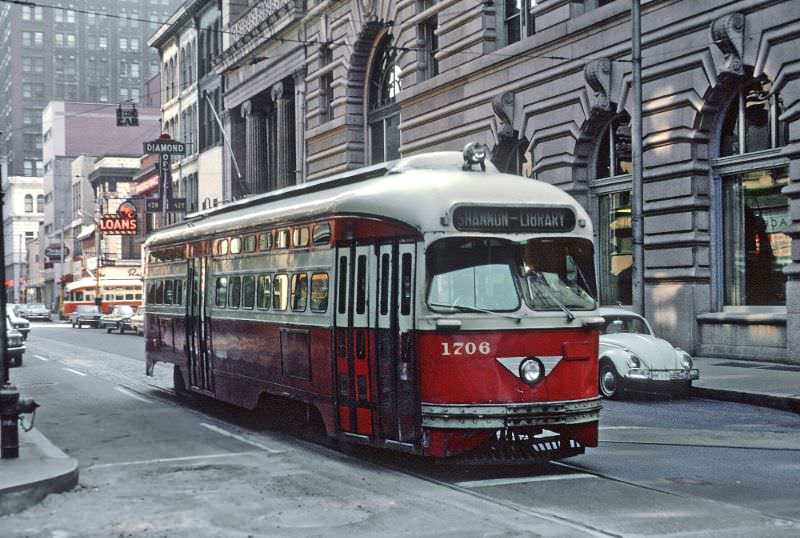 Shannon - Library on Smithfield Ave. near 4th Ave. in Downtown Pittsburgh, PA on June 27, 1965