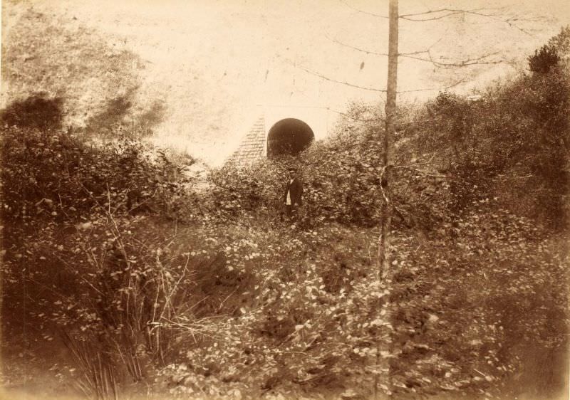 Railway culvert over the Lorupe River, September 14, 1889