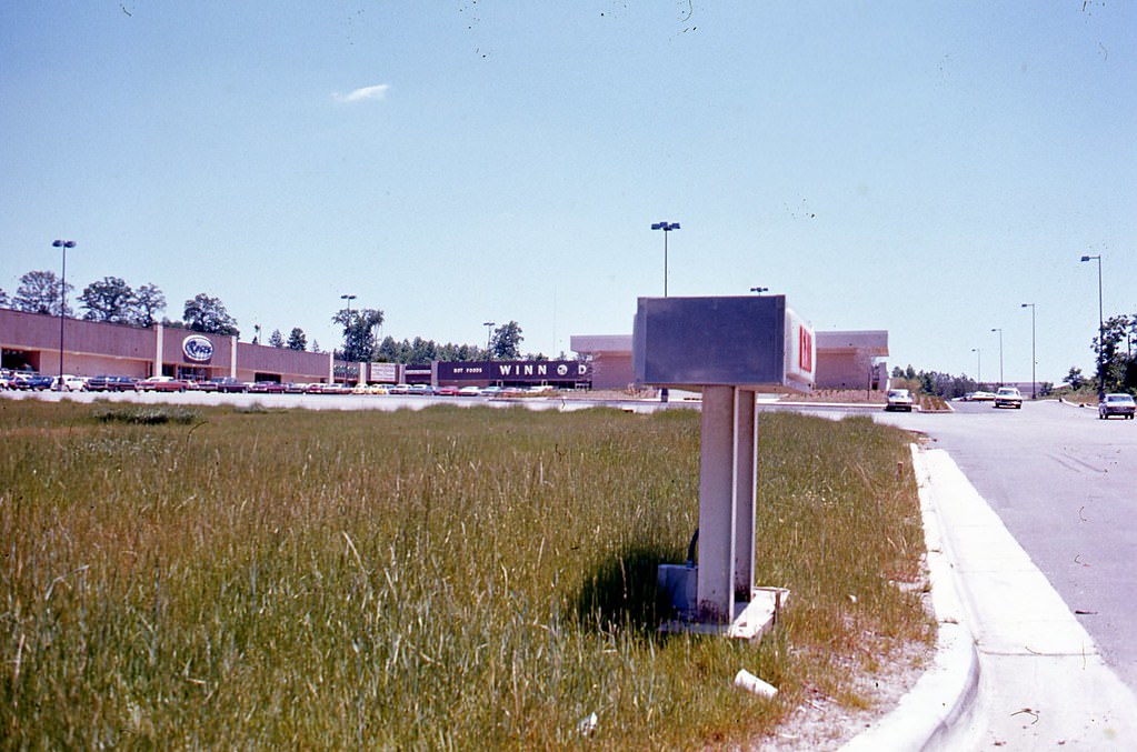 Holly Park Shopping Center, 3088 Wake Forest Road, Raleigh, 1970s