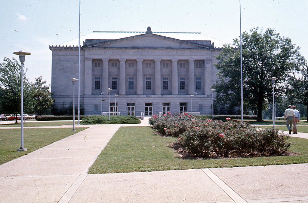 Raleigh Memorial Auditorium, 1970s