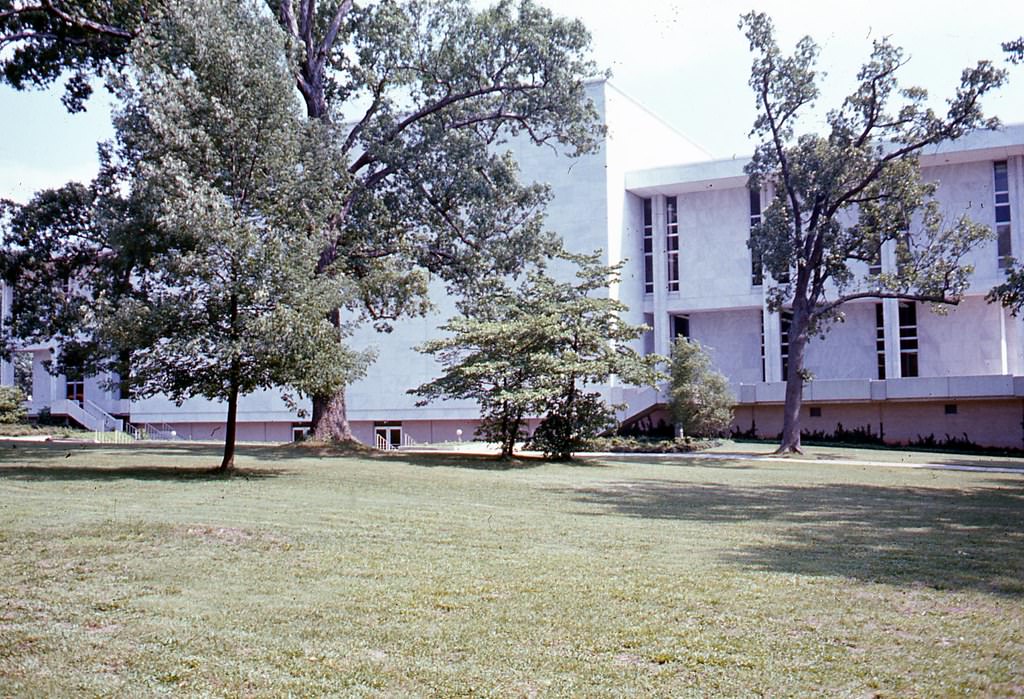 Rear of NC Archives and History Building, 1970s