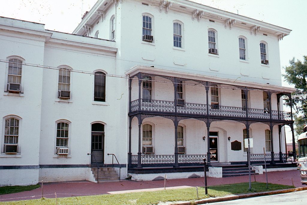 Street facing side of Raleigh and Gaston/Seaboard Coastline Building, Raleigh, 1970s