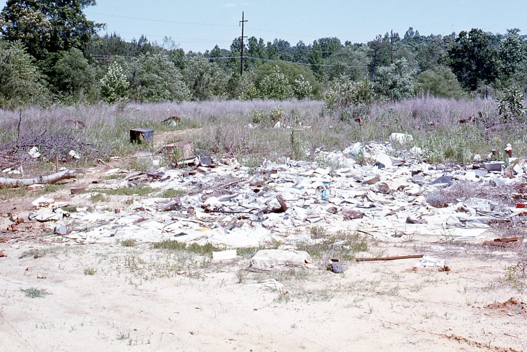 Raleigh Beltine terminus at New Bern Avenue exit, 1970s