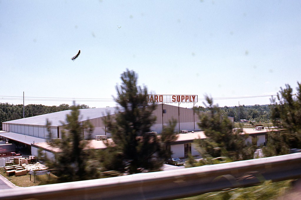 Building Supply, 2610 Yonkers Road, Raleigh, 1970s