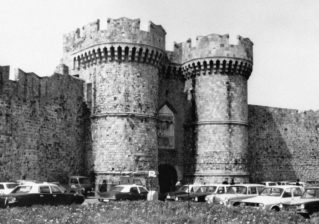 The Marine Gate in Rhodes, 1900s.