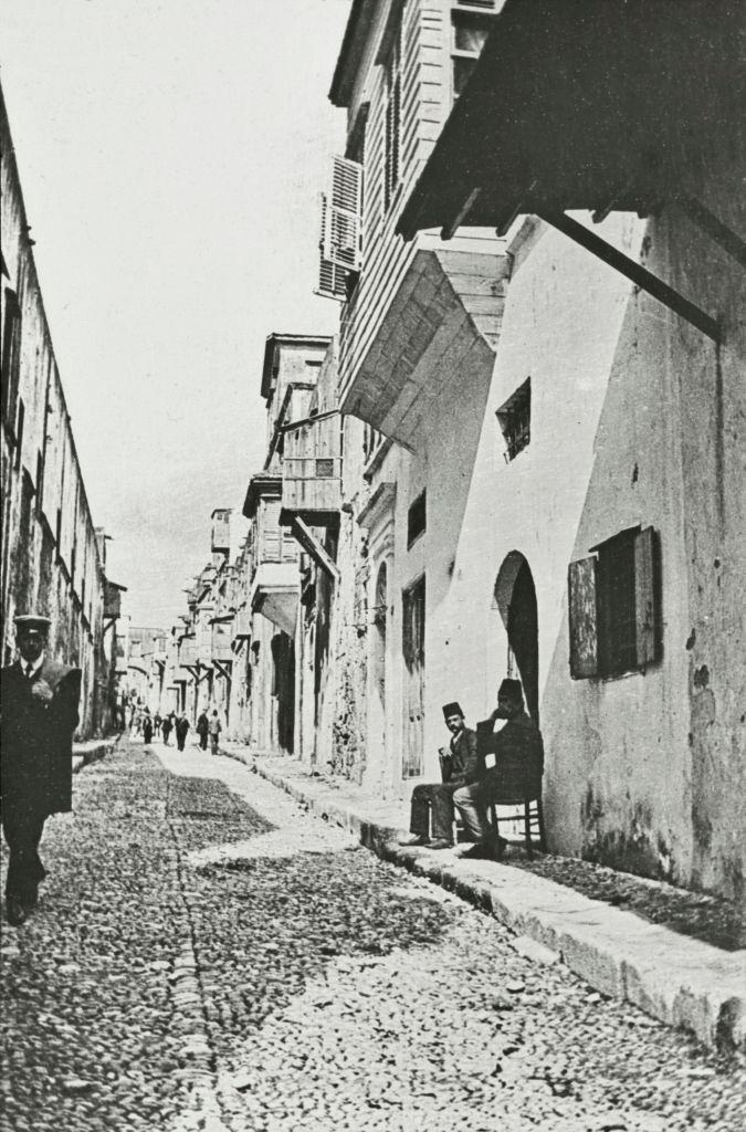 Street of Knights, Rhodes, 1937.