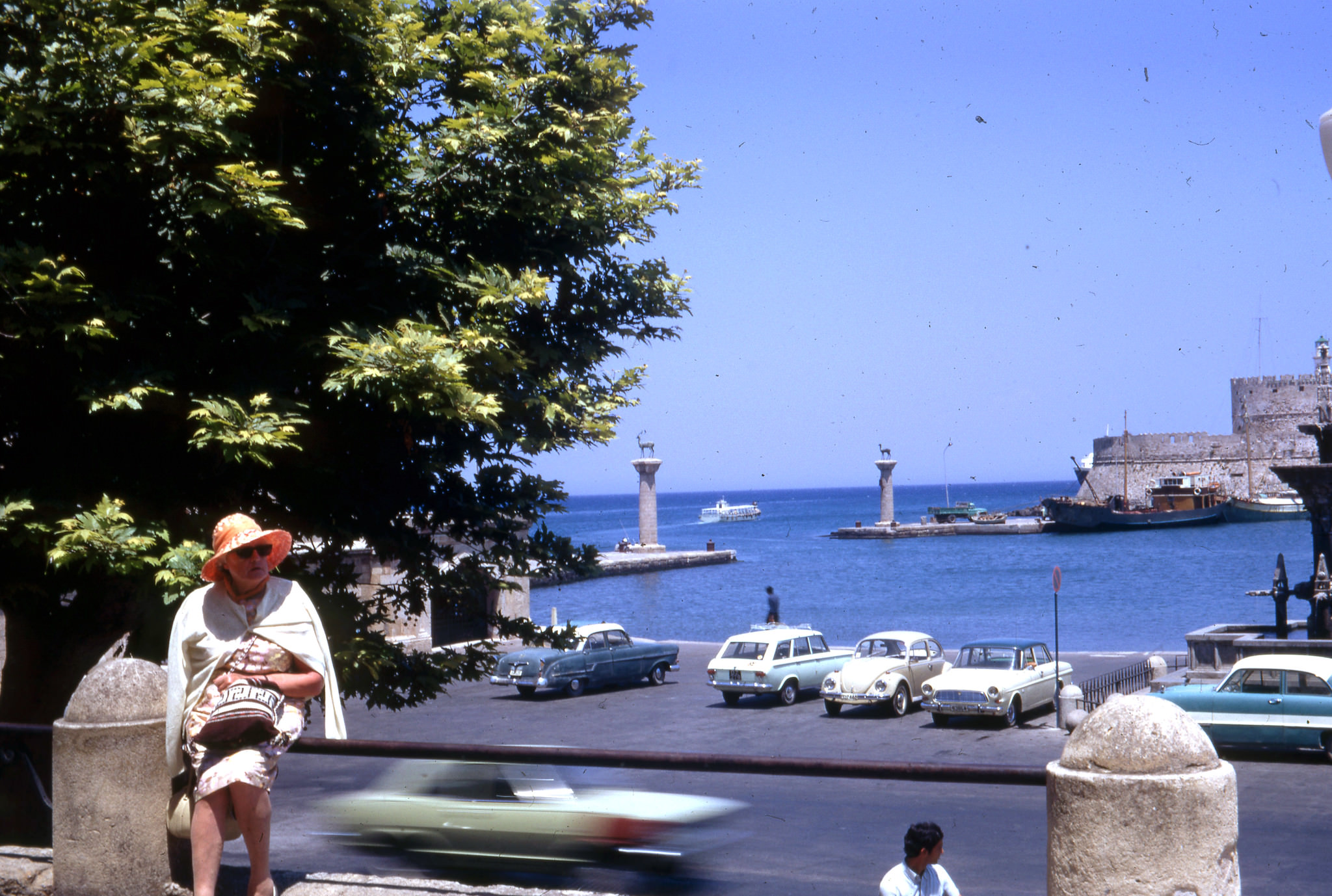 Rhodes Harbour, 1970.
