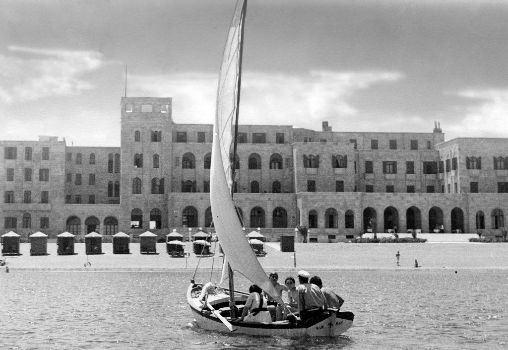 A hotel in Rhodes, 1920.