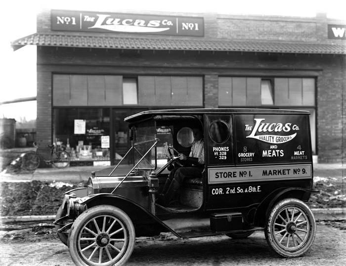 Lucas Truck, Salt Lake City, February 1914.