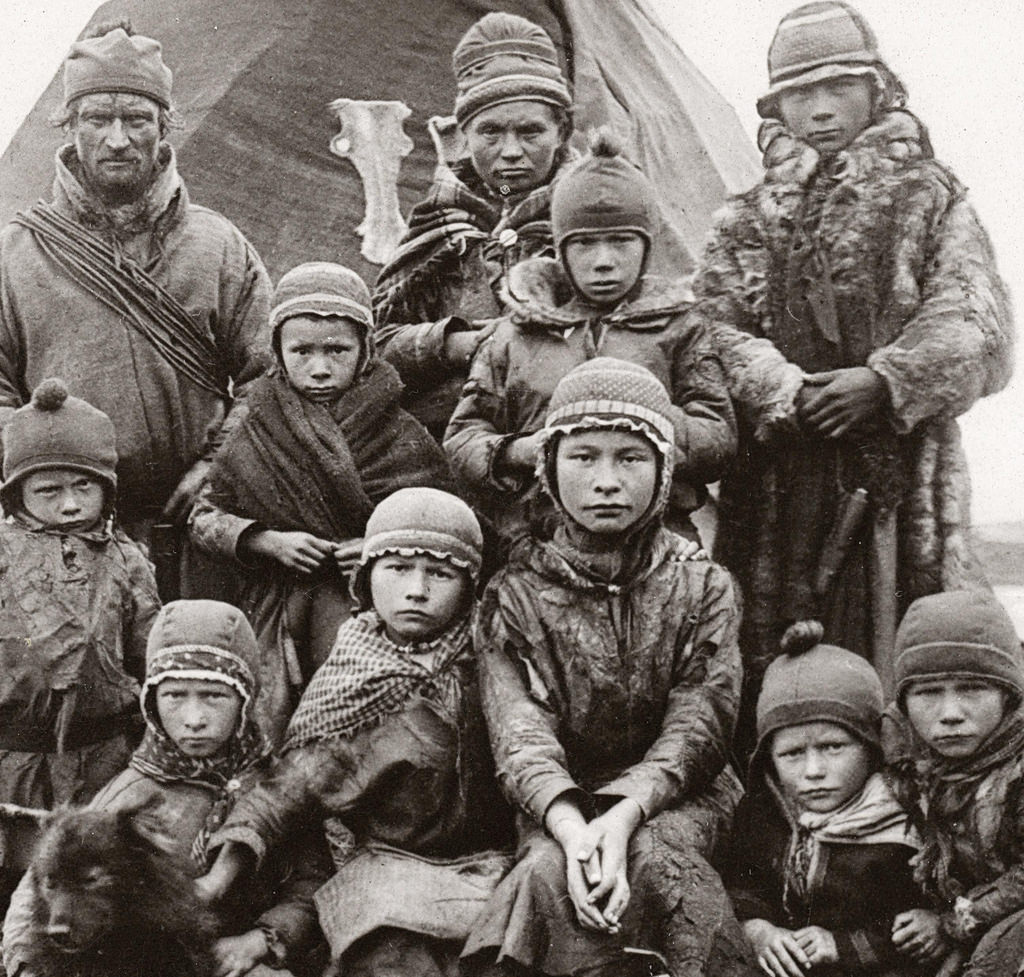 Sami Nomad family Nordland Norway