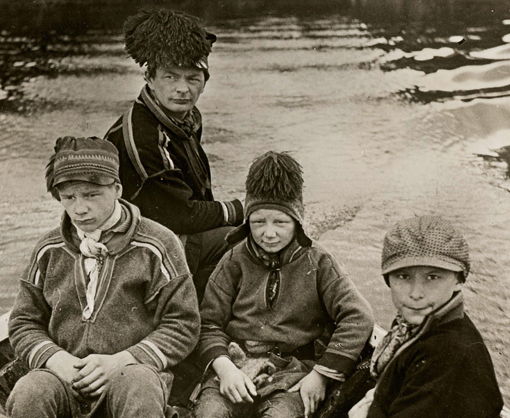 Samer Vaisaluokta Lappland Sweden before 1926