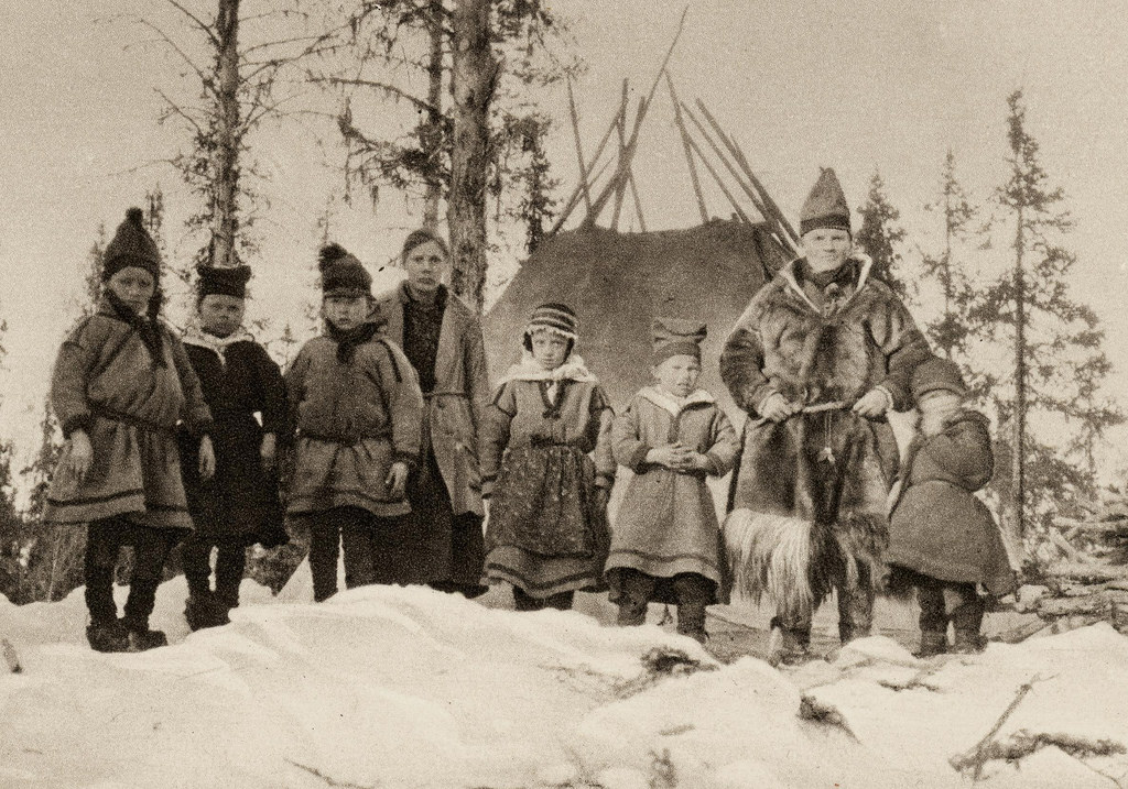 Nomad School in Gallivara Sweden before 1926