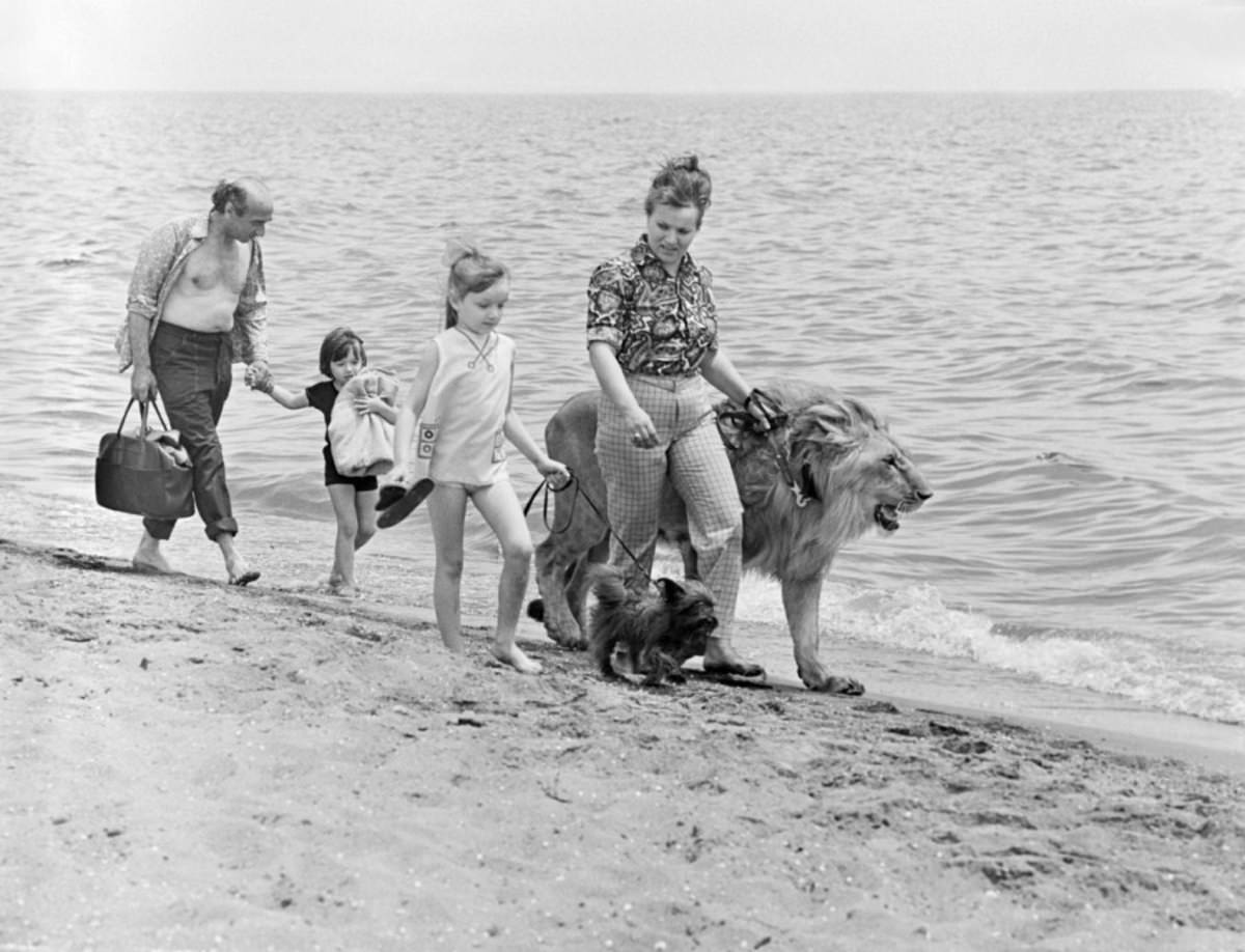 The Tragic Story of a Soviet Family Who Raised Lions as their Pets in the 1970s