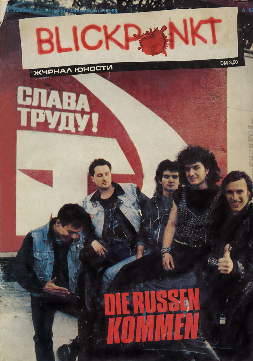 Cover of the Blickpunkt, 1988.