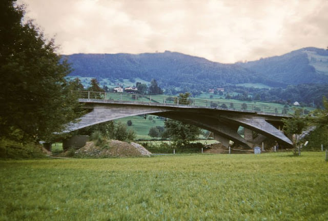Churerstrasse Bridge, Altendorf, Schwyz, early 1950s