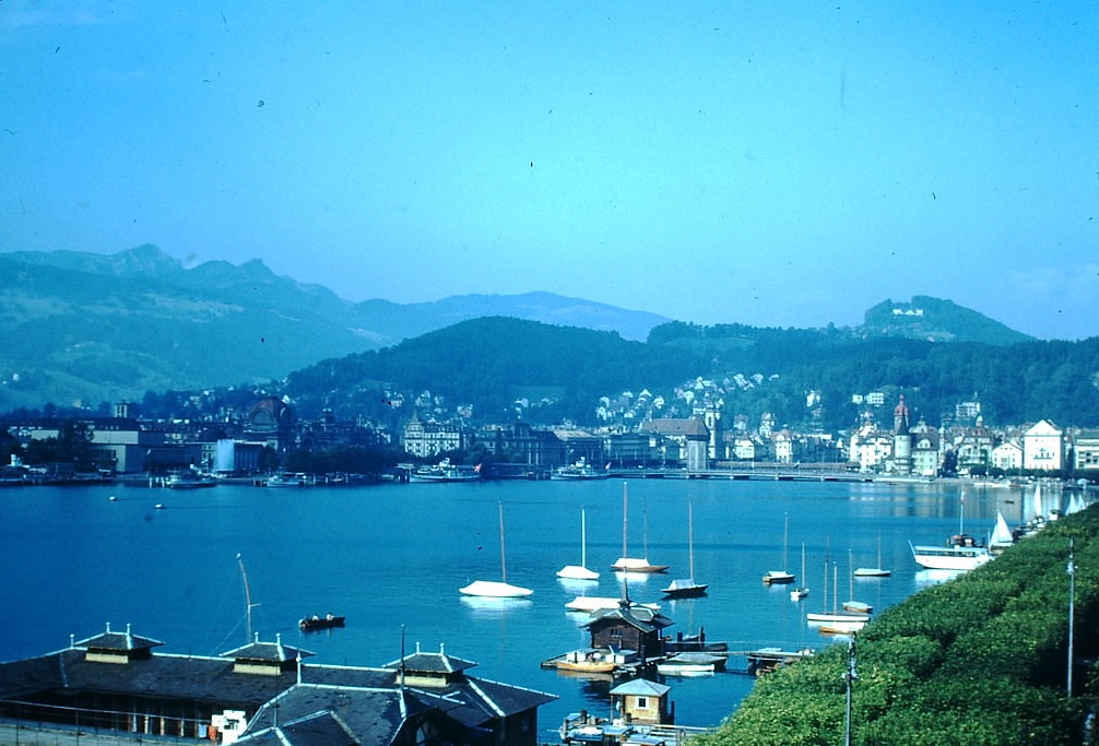 Lake Lucerne, Switzerland, 1953