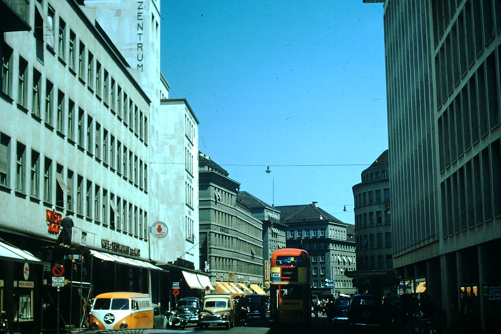 Business District- Zurich, Switzerland, 1953