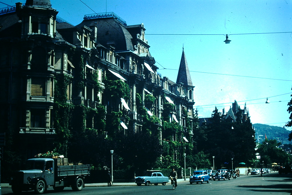 Apartment Houses- Zurich, Switzerland, 1953
