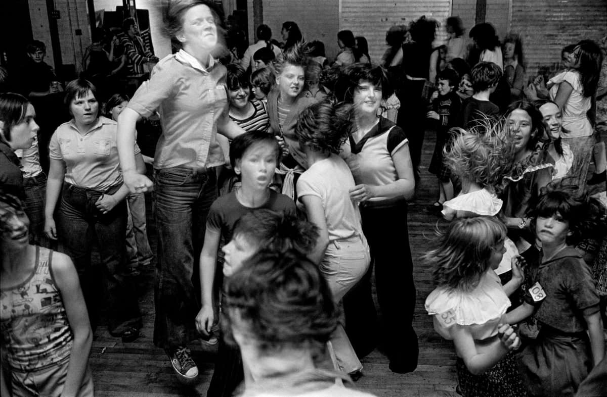 Community centre disco, Catholic west Belfast, 1978