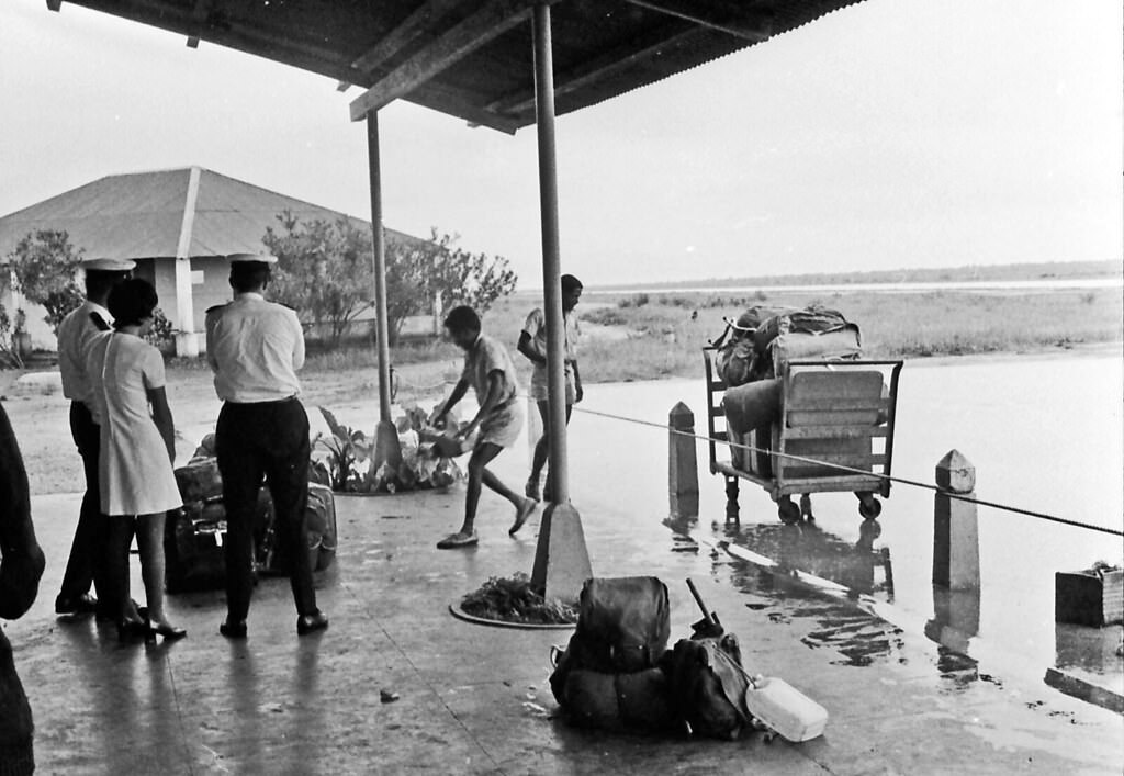 Bacau airport, Timor 1970s