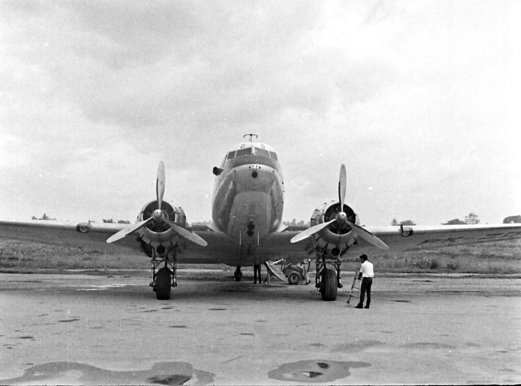 Dili airport, Timor, 1970s